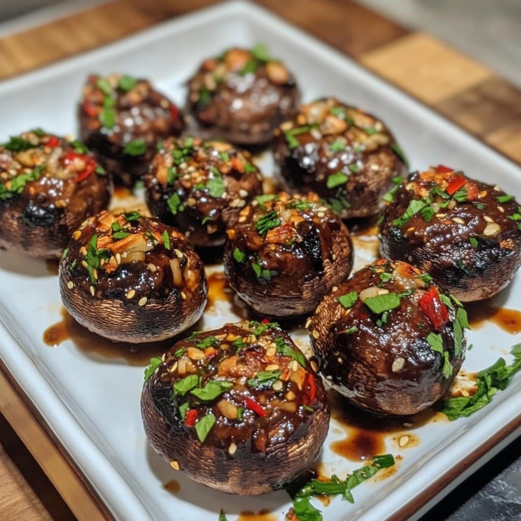 Champiñones Rellenos de Ajo: Mi Aperitivo Favorito