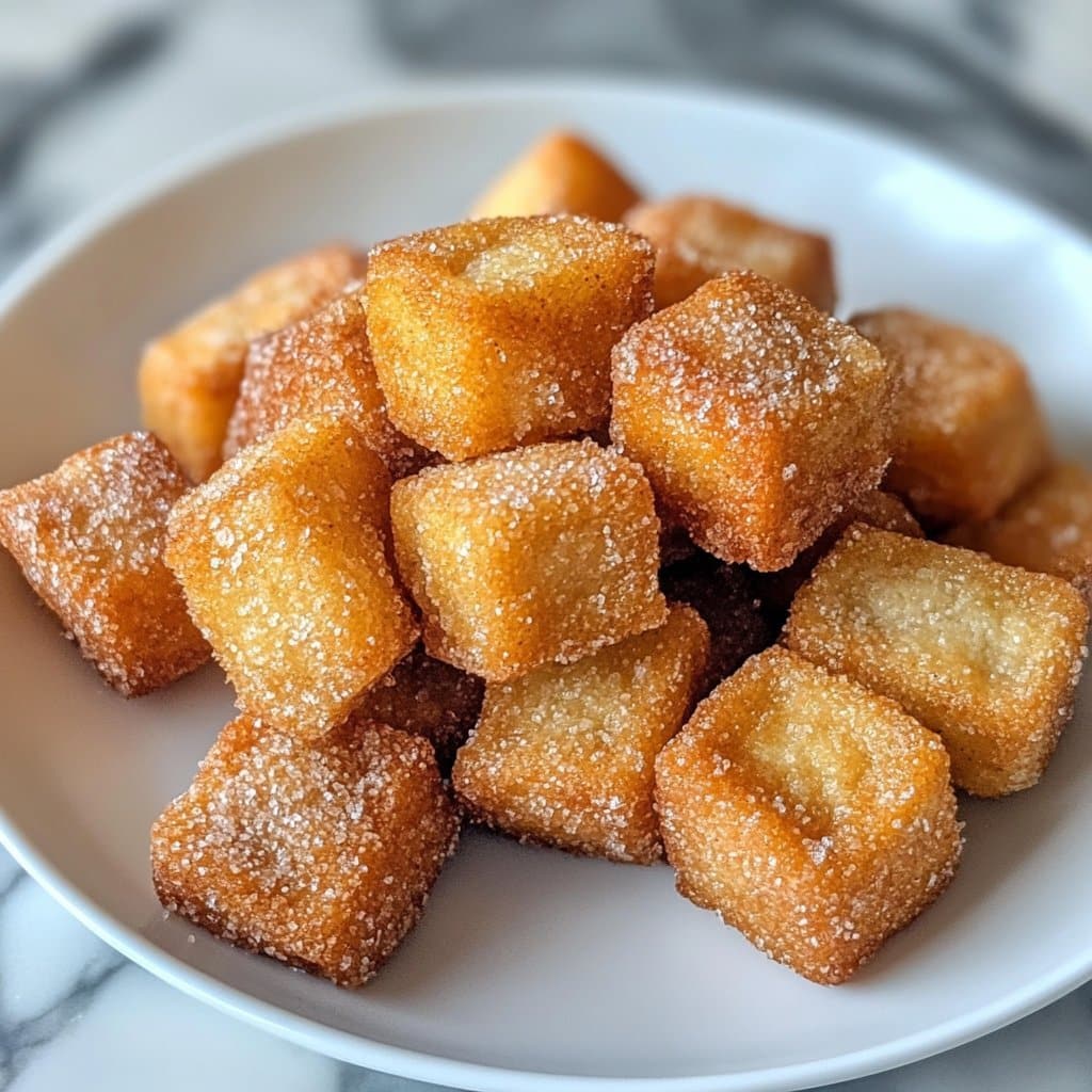 Bocaditos de Churro Saludables en Freidora de Aire: Un Giro Delicioso