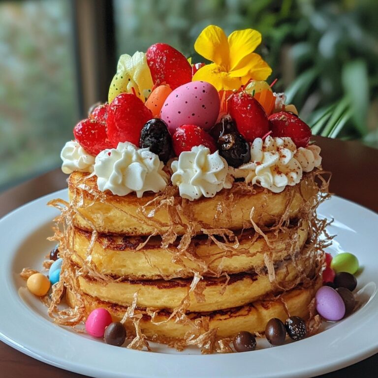 Receta de tostadas francesas en cesta de Pascua para un dulce capricho