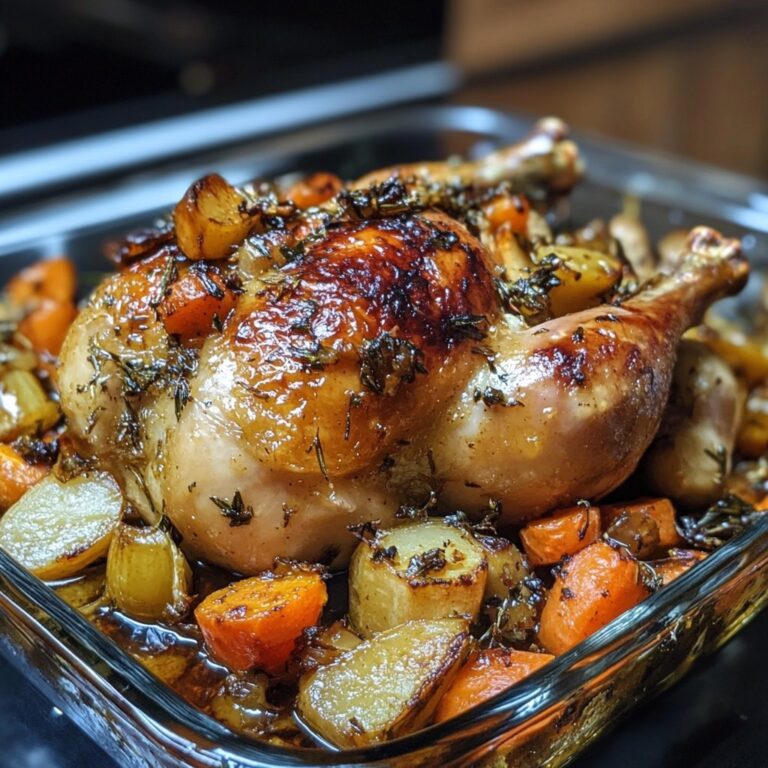 Receta de Pollo Asado con Zanahoria y Miel