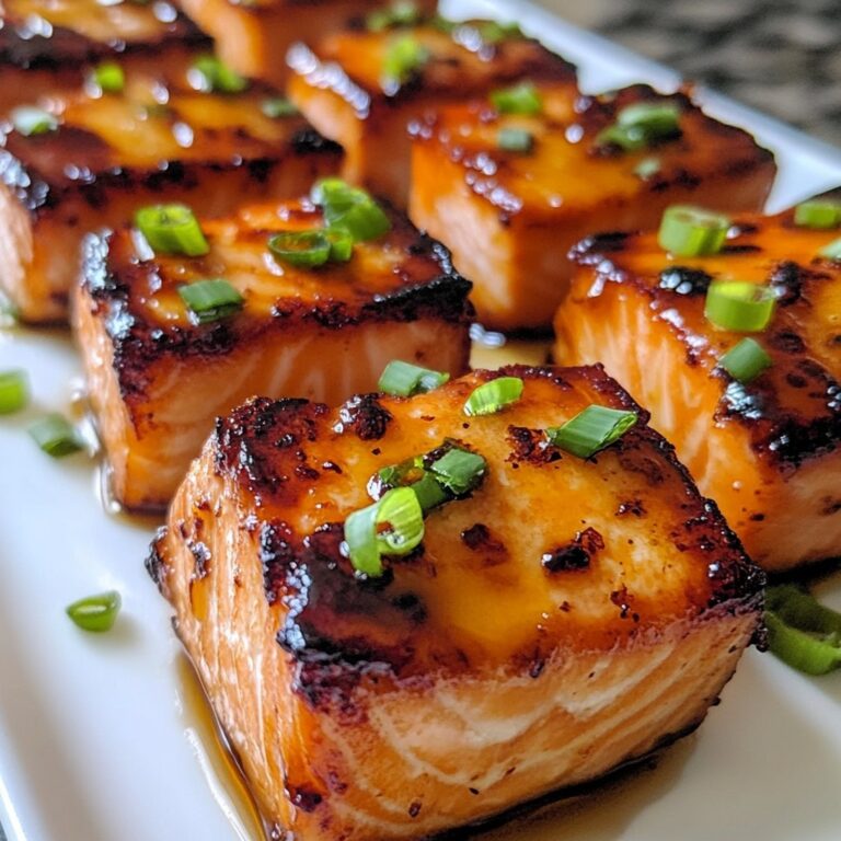 Receta de Bocados de Salmón con Miel Picante: Delicia Dulce y Picante