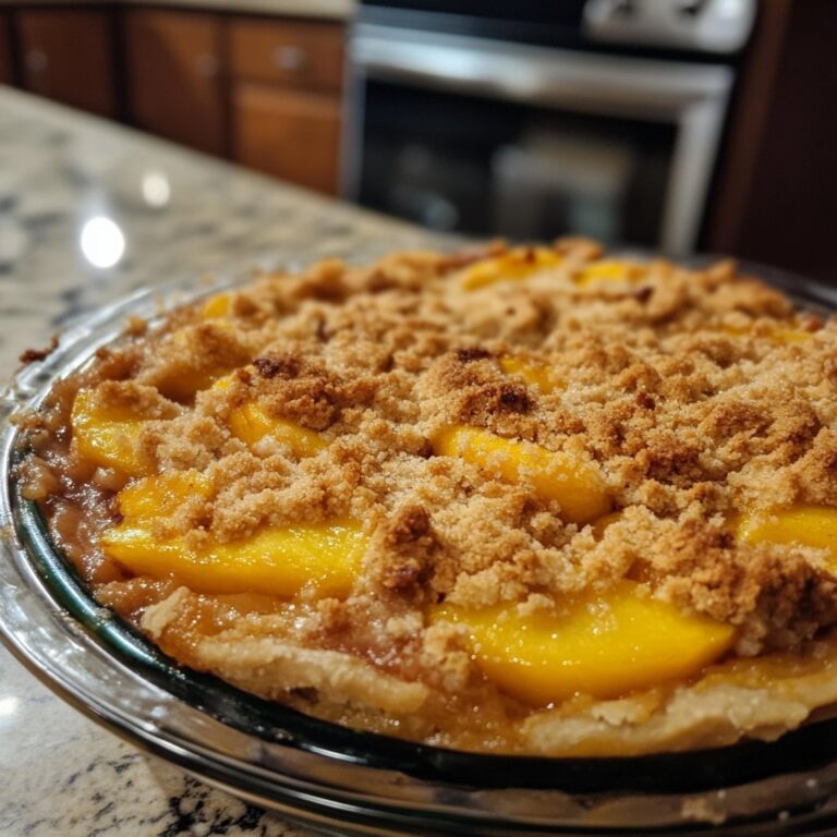 Receta de Crumble de Durazno: Un Postre Casero Clásico