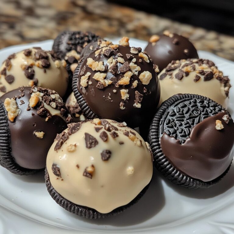 Receta de Trufas de Oreo con Mantequilla de Maní Reese’s