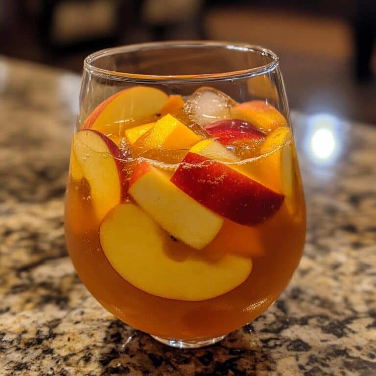 Receta de Sangría de Sidra de Manzana: Un Favorito de Otoño