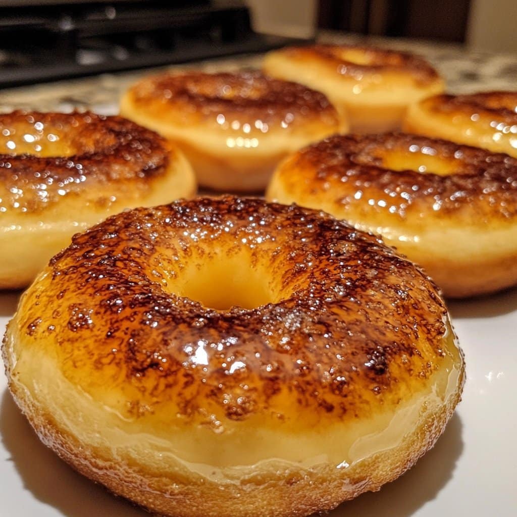 Donas de Crème Brûlée: Una Deliciosa Experiencia de Postre
