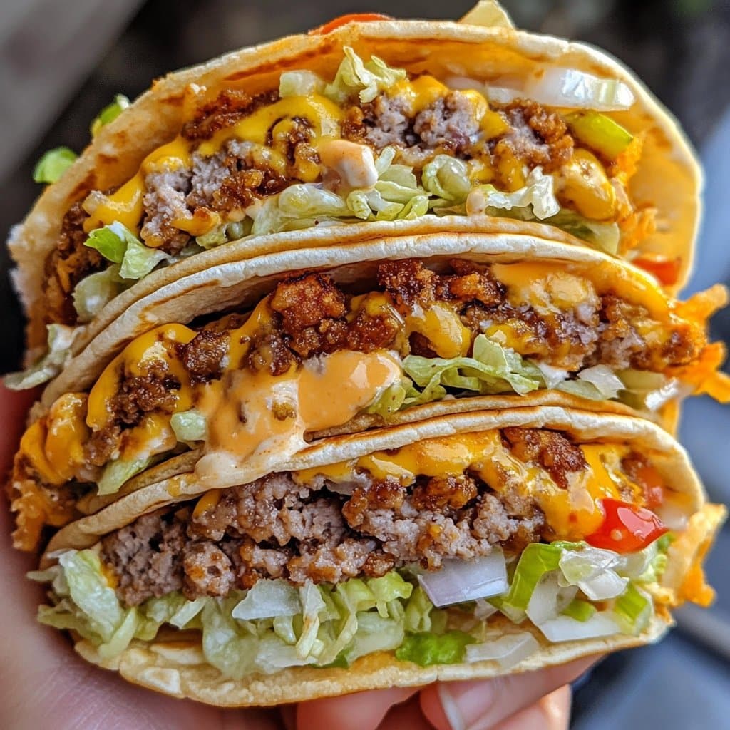 Receta de Tacos Big Mac Smash: Delicia de Fusión Sabrosa