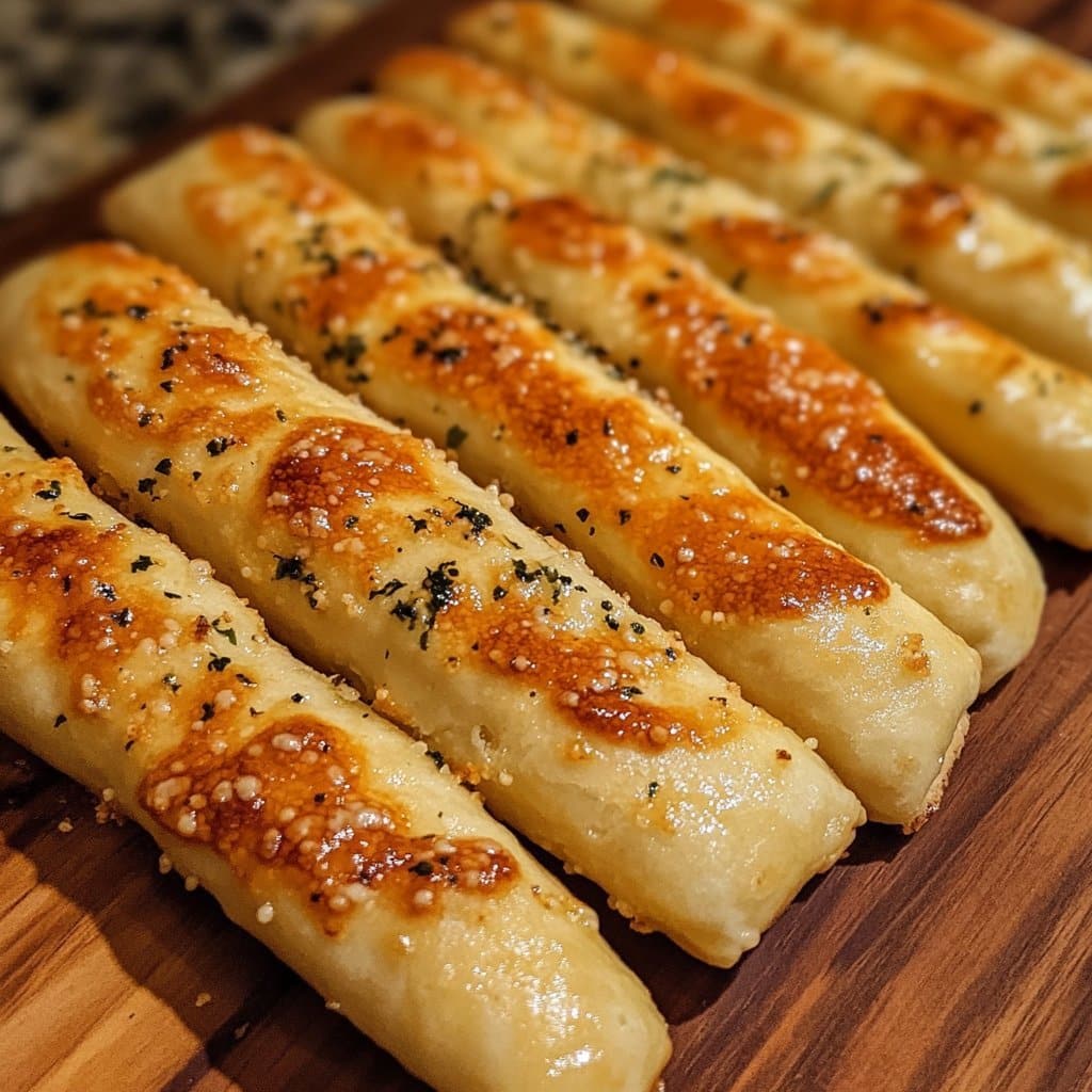 Receta casera de palitos de pan al estilo Olive Garden