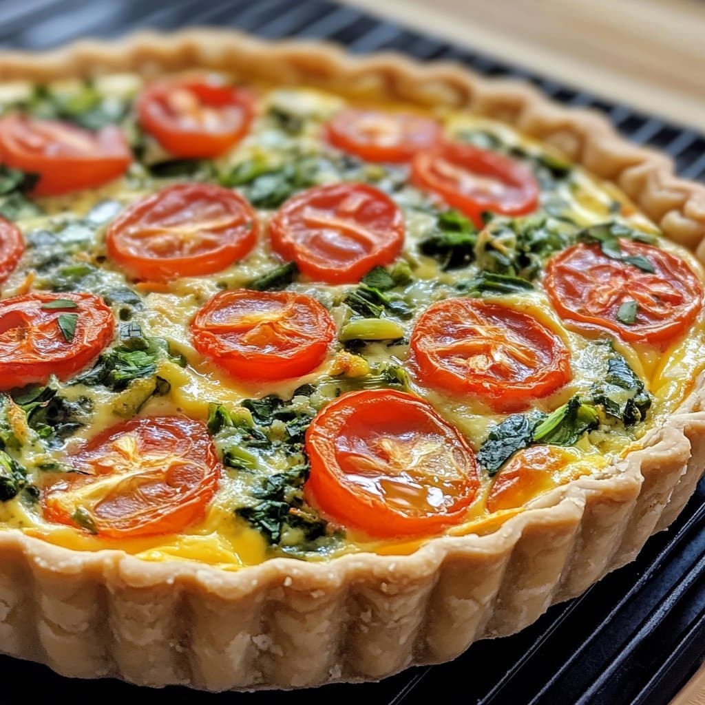 Quiche de Verduras de Primavera