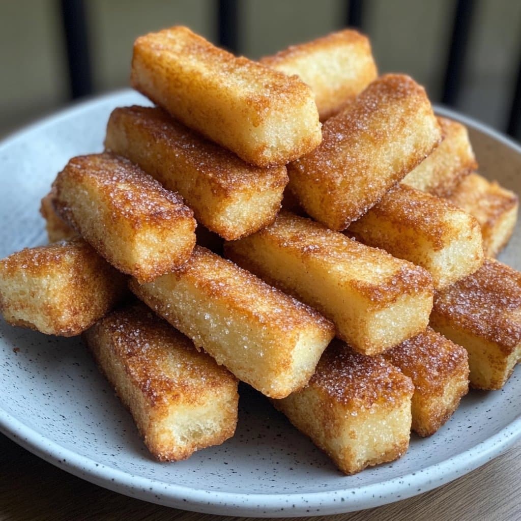 Bocaditos de Churro Saludables en Freidora de Aire: Un Giro Delicioso