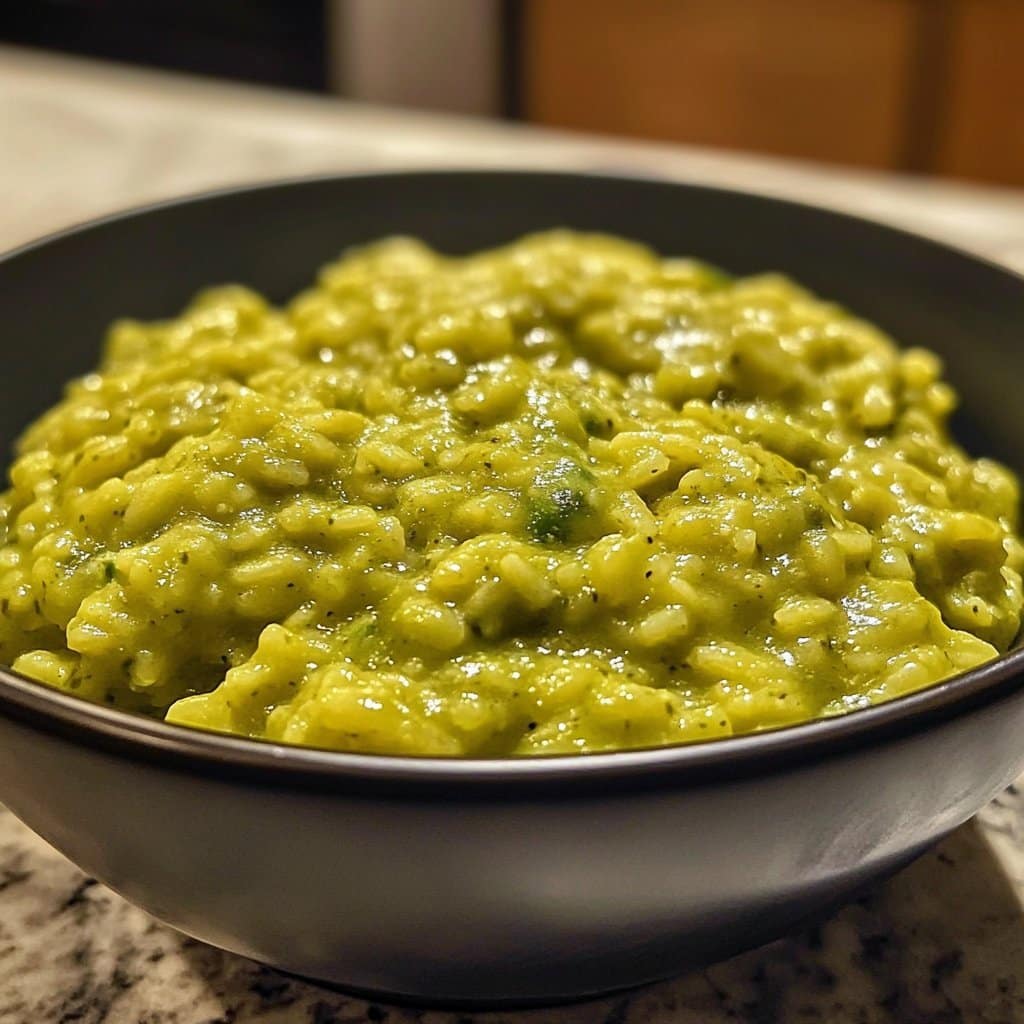 Receta de Risotto de Guisantes de Primavera y Espárragos