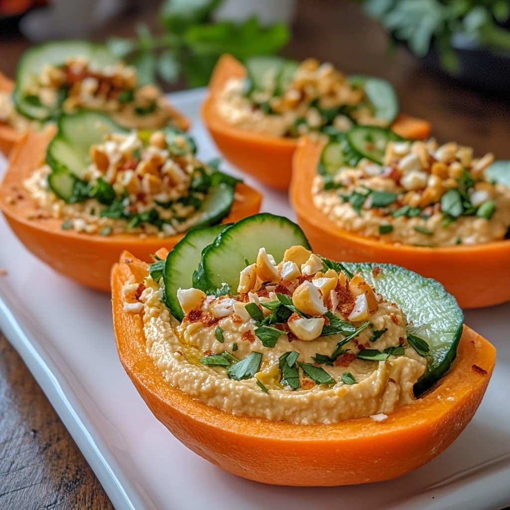 Vasos de Hummus con Zanahoria Perfectos para Fiestas