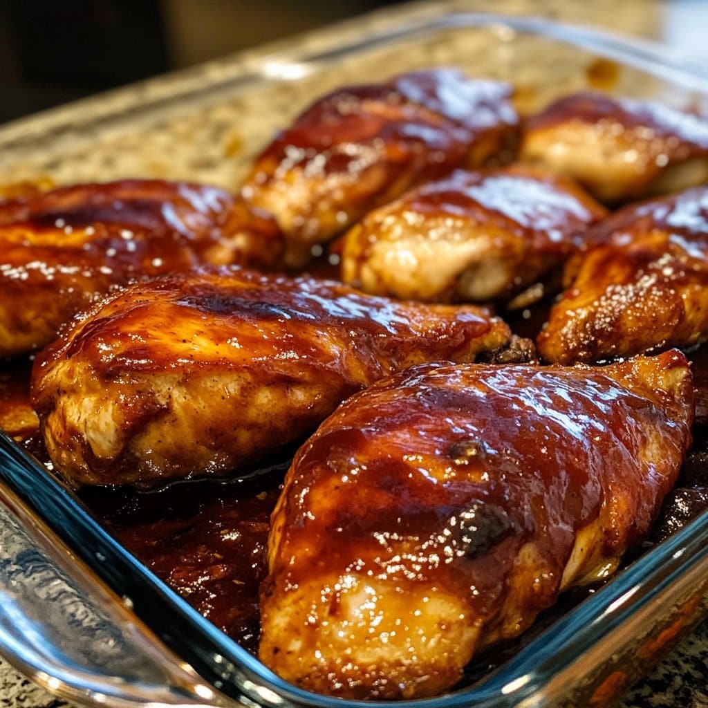 Receta de Pechuga de Pollo a la Barbacoa al Horno