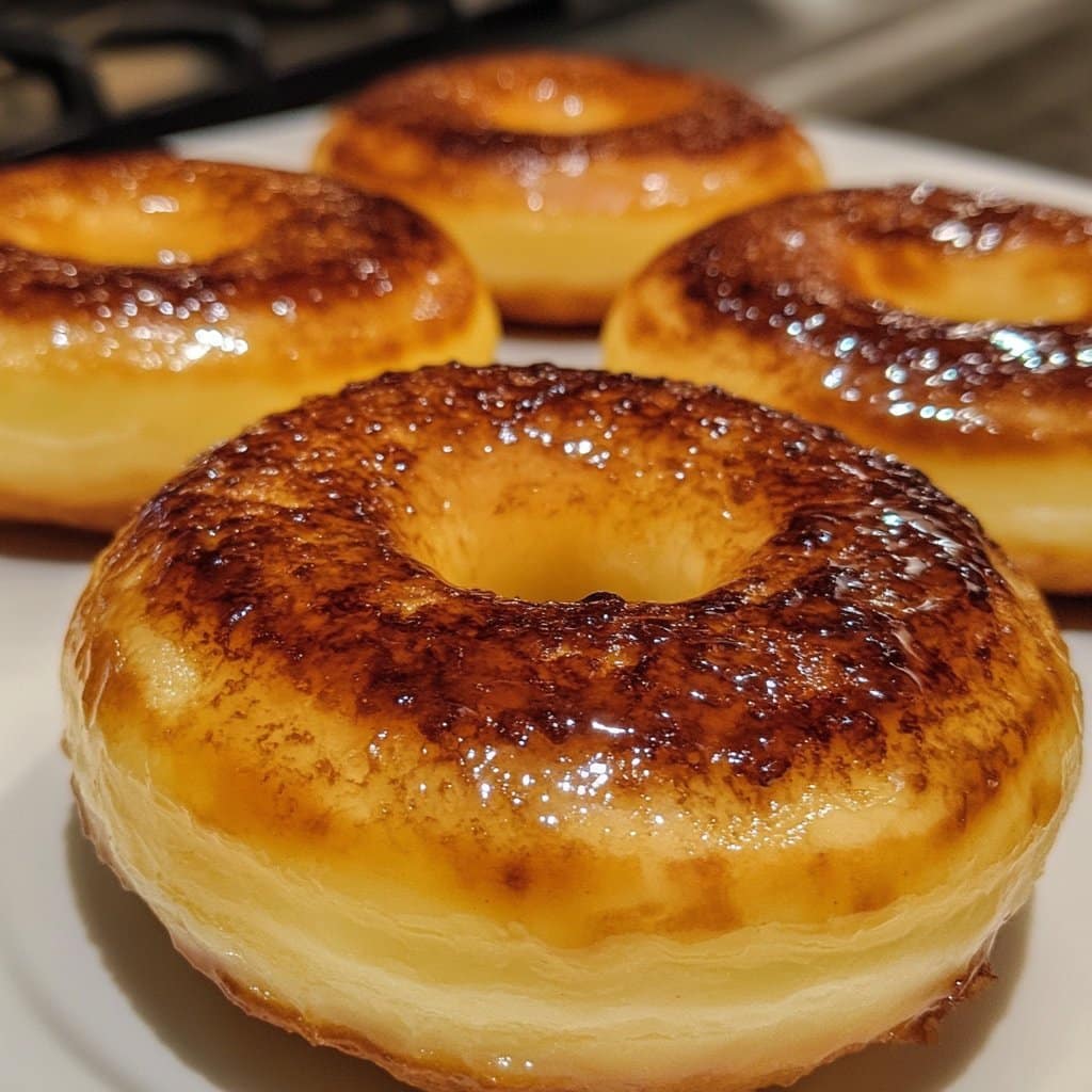 Donas de Crème Brûlée: Una Deliciosa Experiencia de Postre