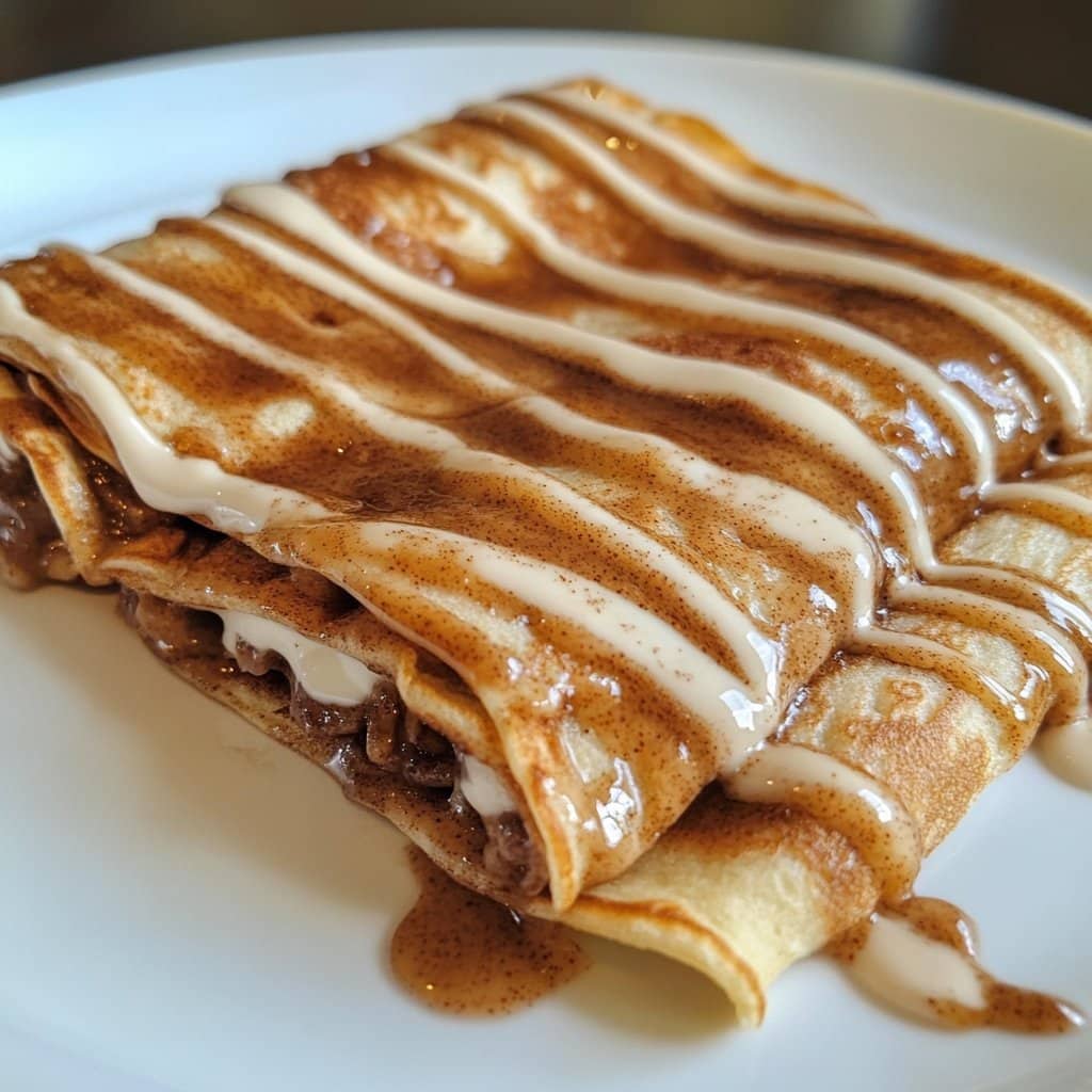 Receta de Crepas de Proteína con Canela para el Desayuno