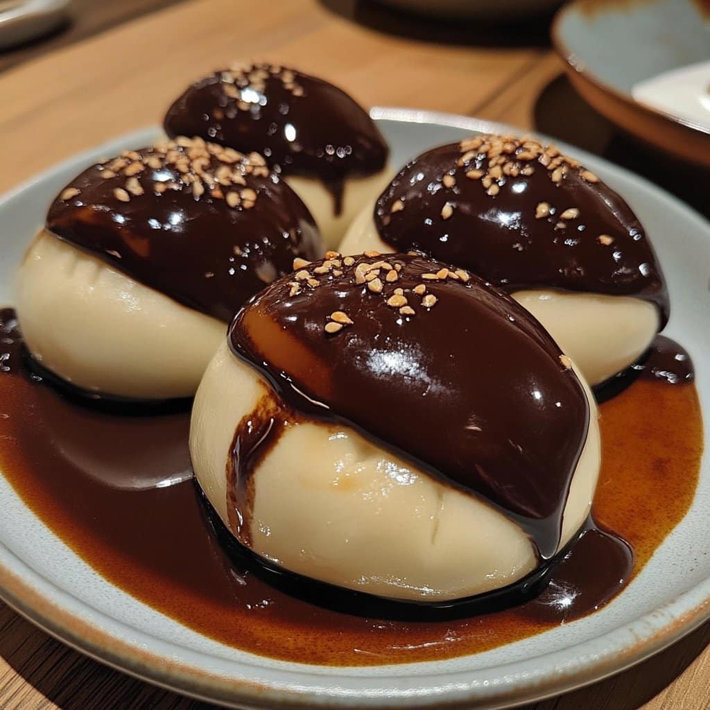 Bollos al Vapor de Chocolate Fundido: Receta de Dulce Delicia