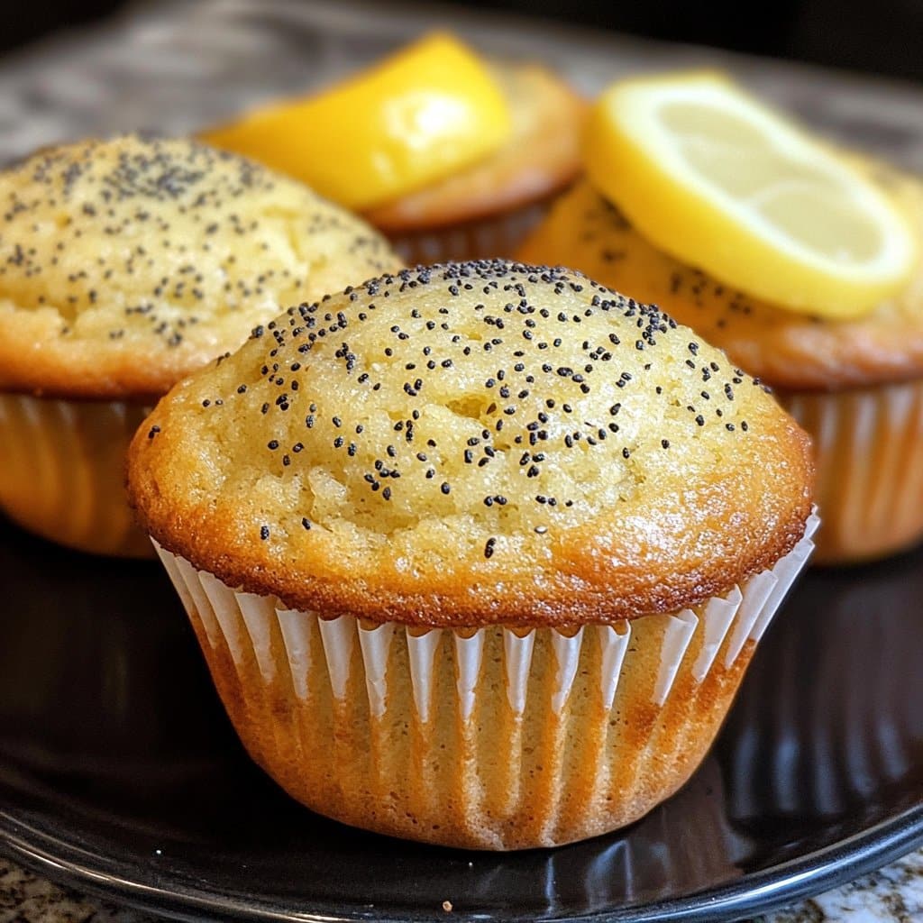 Muffins de Limón y Semillas de Amapola