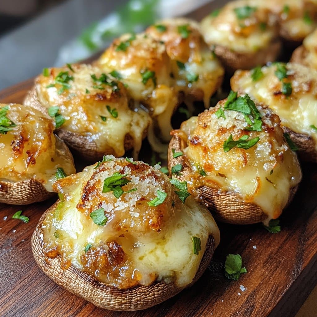 Champiñones Rellenos de Ajo: Mi Aperitivo Favorito