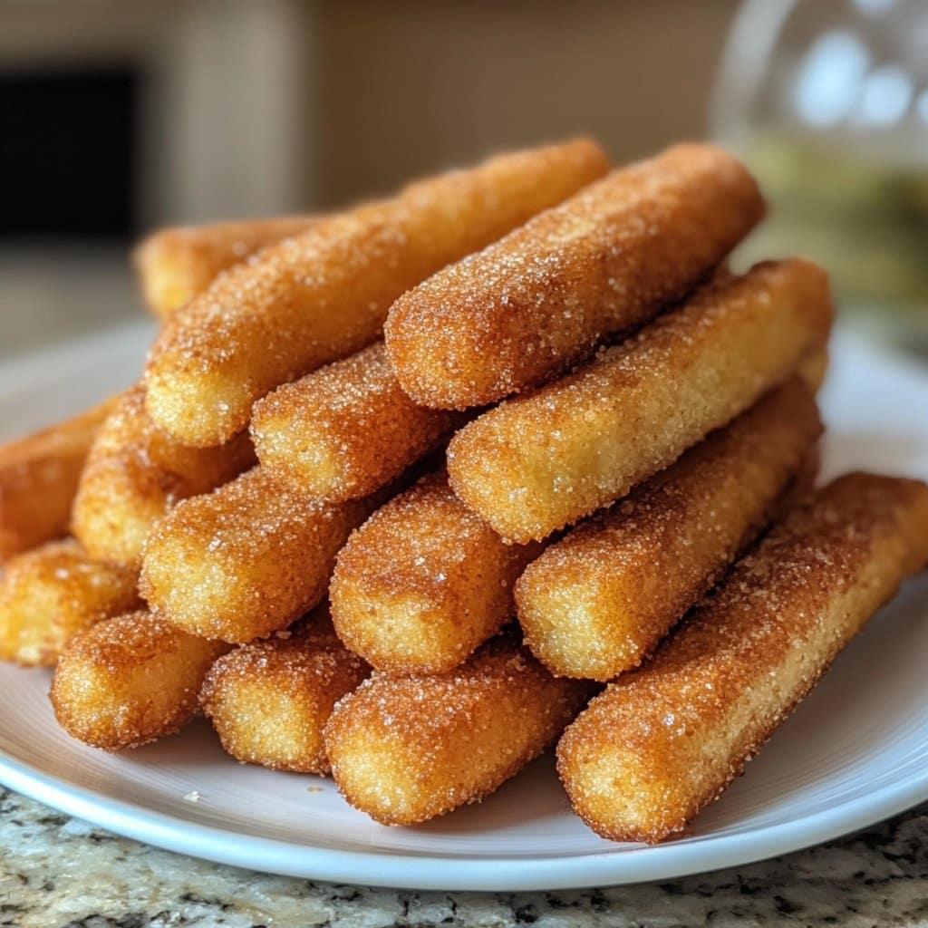 Bocaditos de Churro Saludables en Freidora de Aire: Un Giro Delicioso