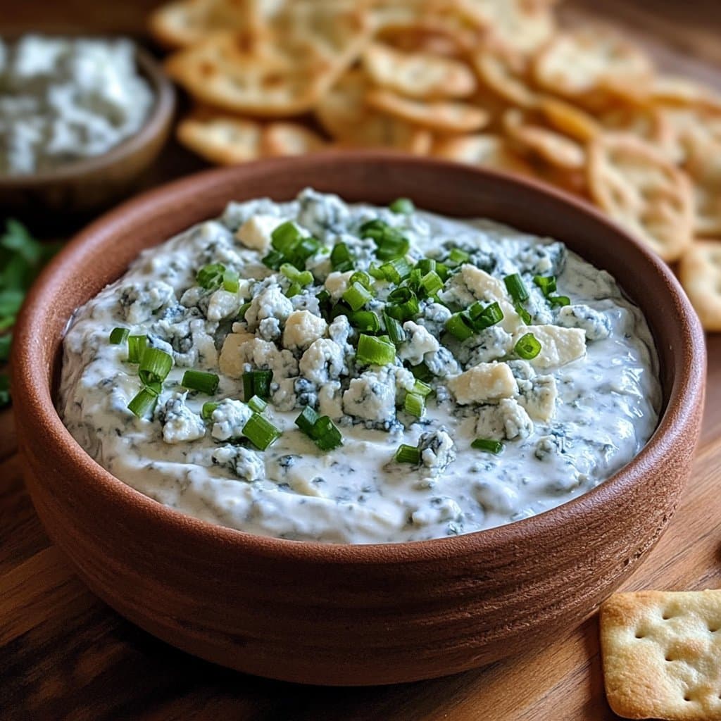 Receta de Dip de Queso Azul: Cremoso y Delicioso