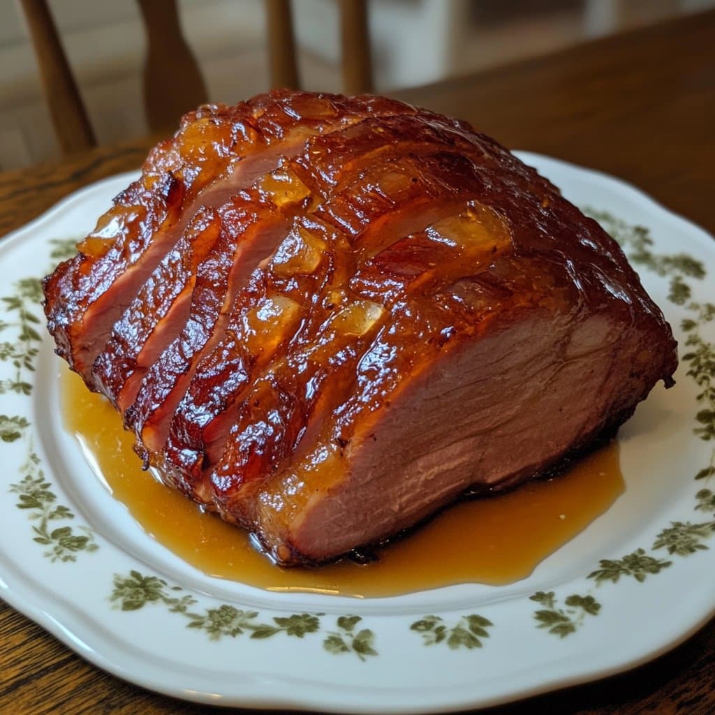 Receta de Jamón de Pascua Glaseado con Miel | Plato Perfecto para las Fiestas