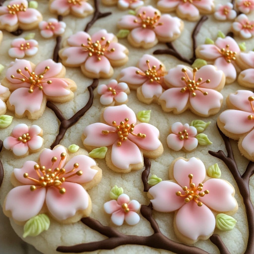 Receta de Galletas de Azúcar con Flor de Primavera