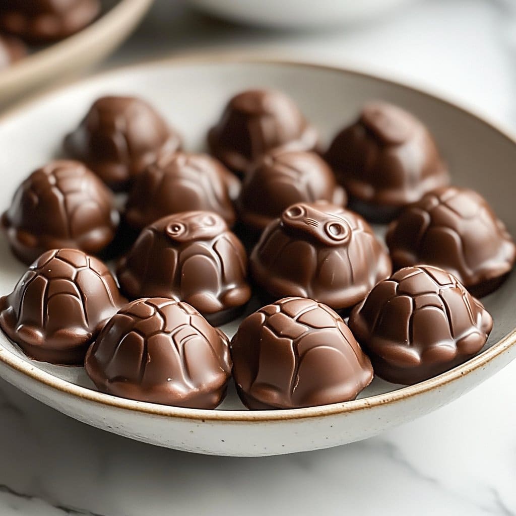 Receta de Tortugas de Chocolate: Deliciosos Dulces Caseros