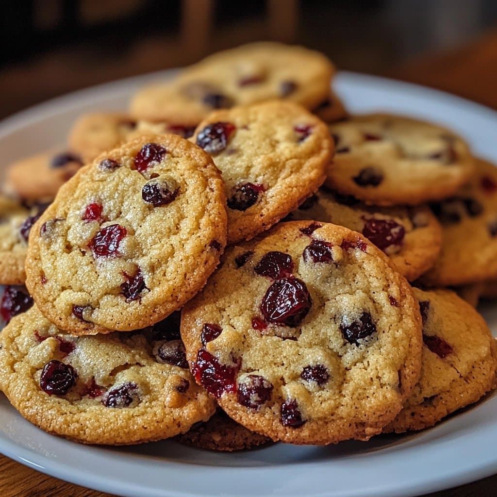 Receta Deliciosa de Galletas de Arándano y Naranja Picantes