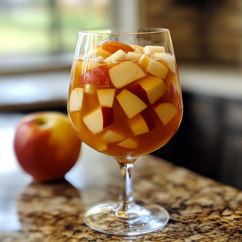 Receta de Sangría de Sidra de Manzana: Un Favorito de Otoño