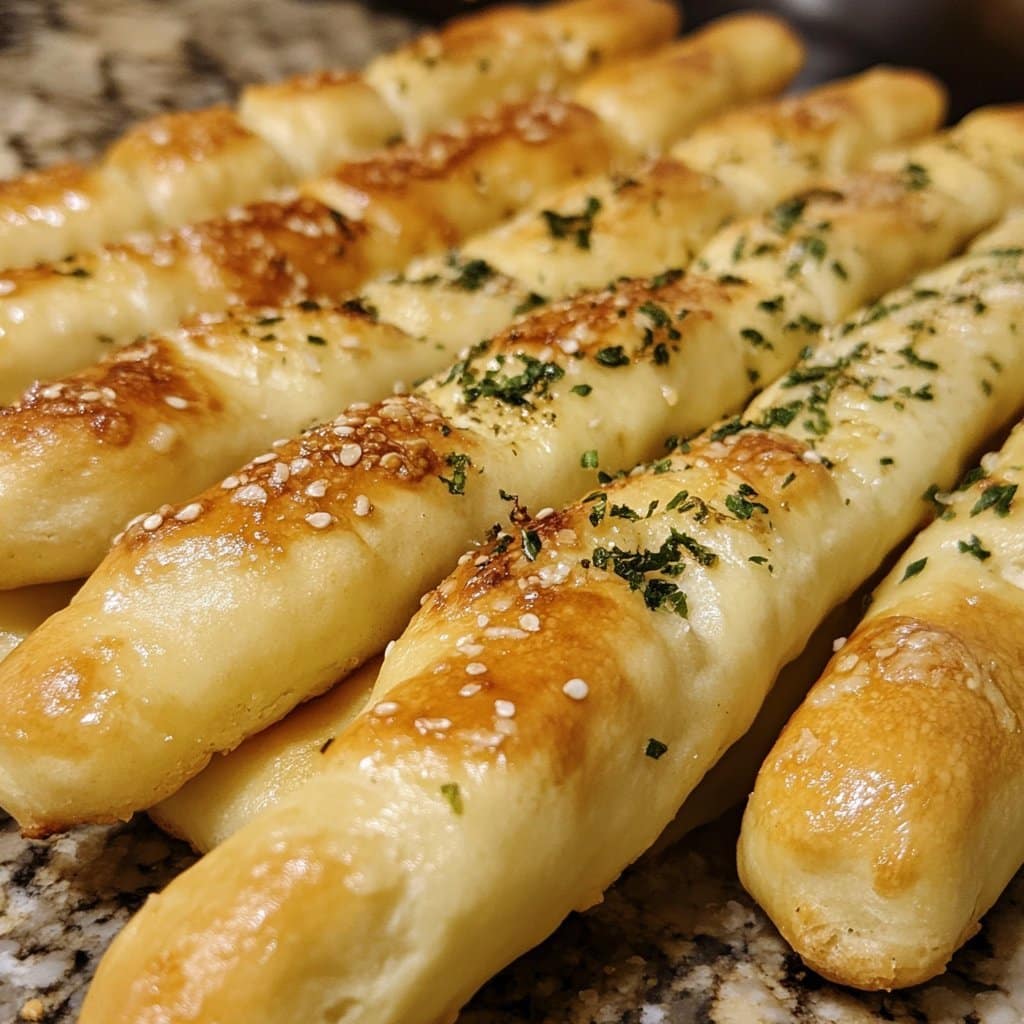 Receta casera de palitos de pan al estilo Olive Garden