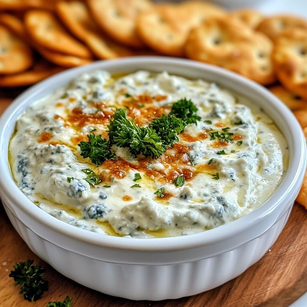 Receta de Dip de Queso Azul: Cremoso y Delicioso
