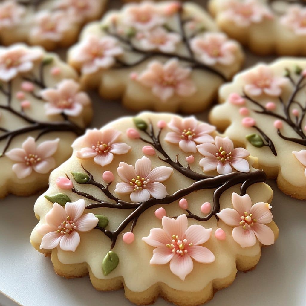 Receta de Galletas de Azúcar con Flor de Primavera
