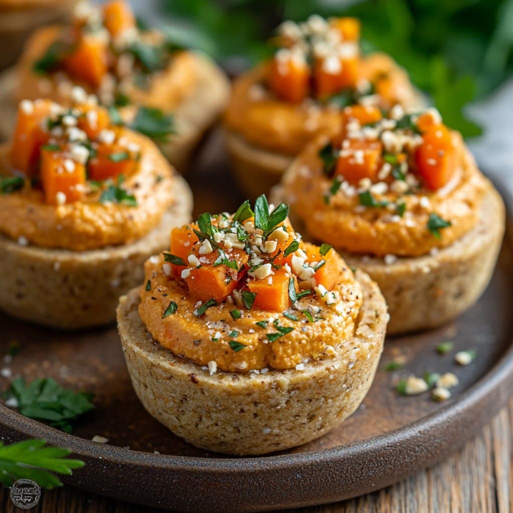 Vasos de Hummus con Zanahoria Perfectos para Fiestas