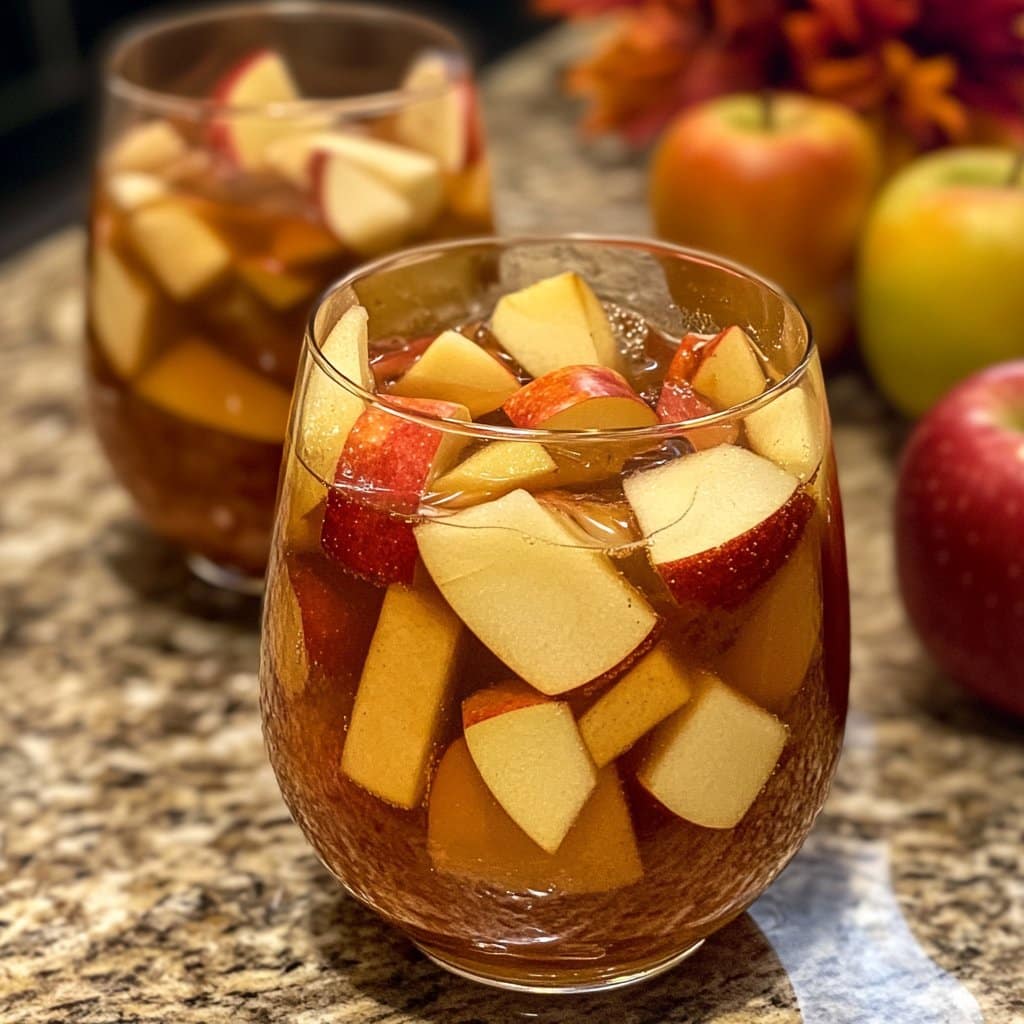 Receta de Sangría de Sidra de Manzana: Un Favorito de Otoño