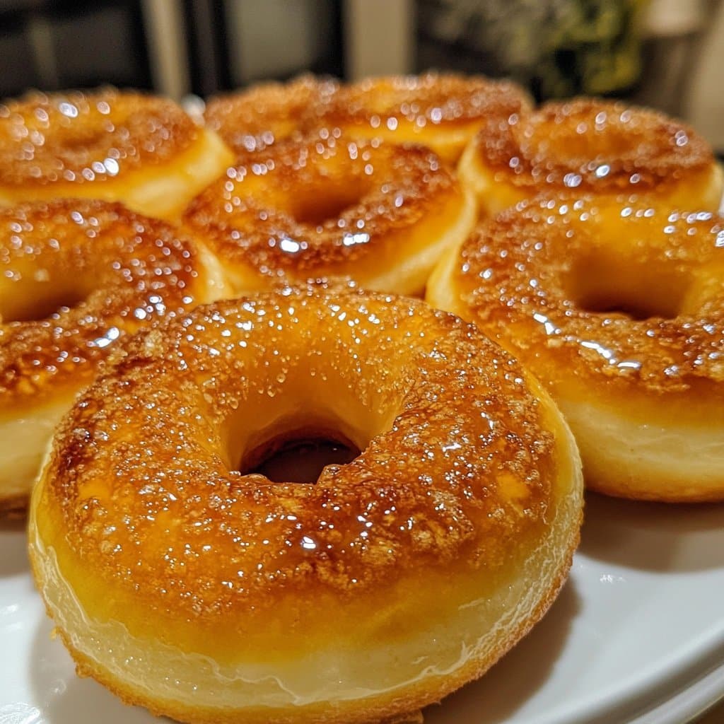Donas de Crème Brûlée: Una Deliciosa Experiencia de Postre