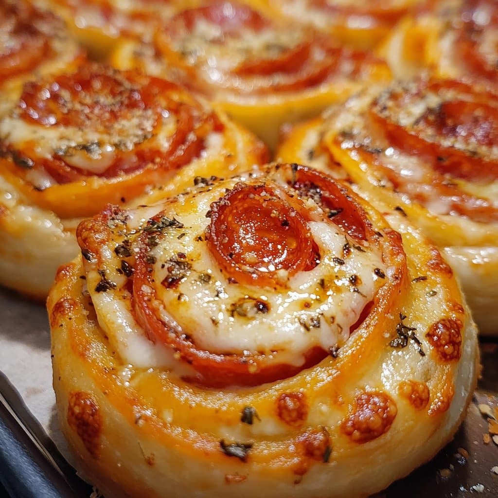 Receta de Rollitos de Pizza de Pepperoni con Salsa de Tomate – Un Giro Delicioso