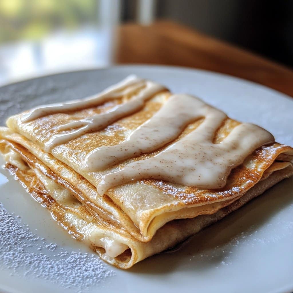 Receta de Crepas de Proteína con Canela para el Desayuno
