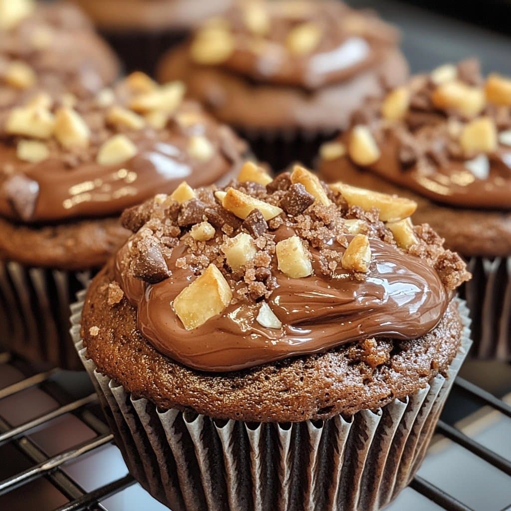 Magdalenas esponjosas de Nutella y plátano: el dulce perfecto