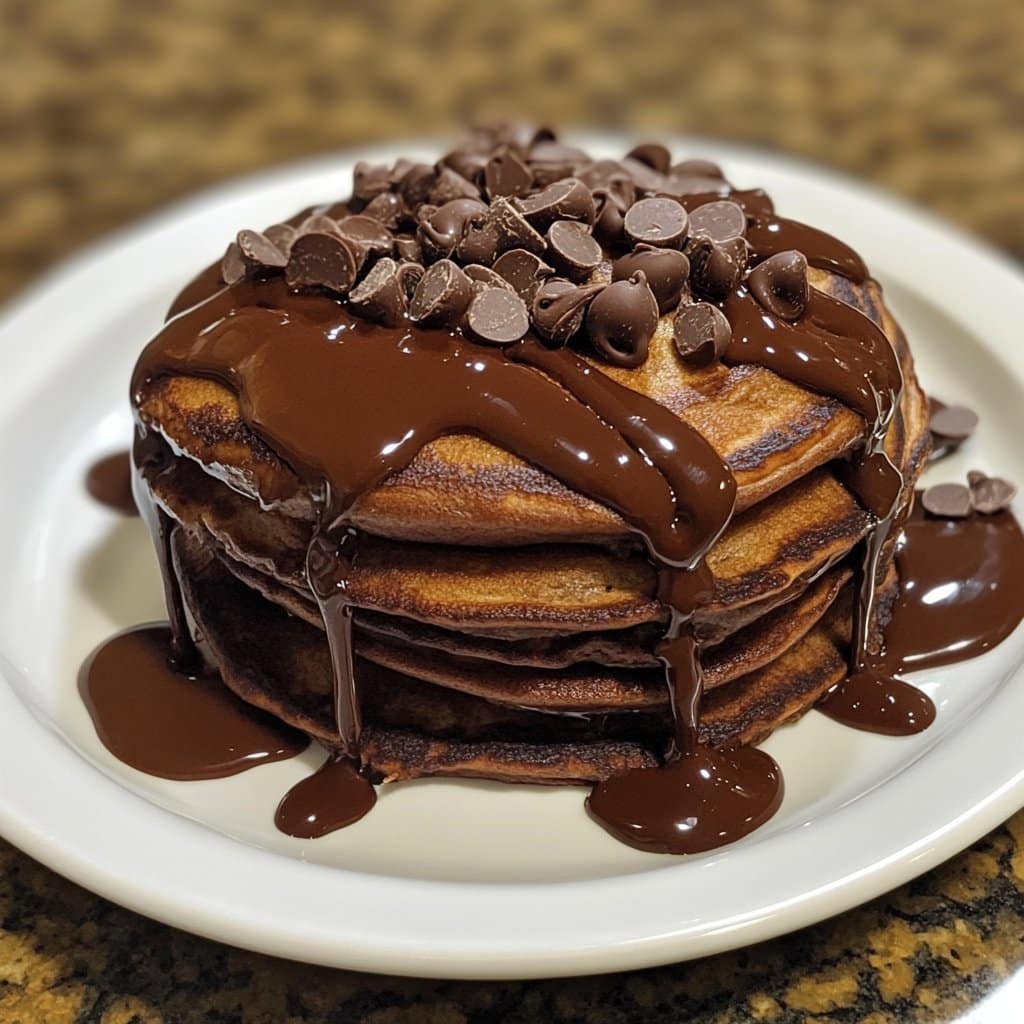 Receta de Panqueques Esponjosos de Chocolate para Amantes del Desayuno