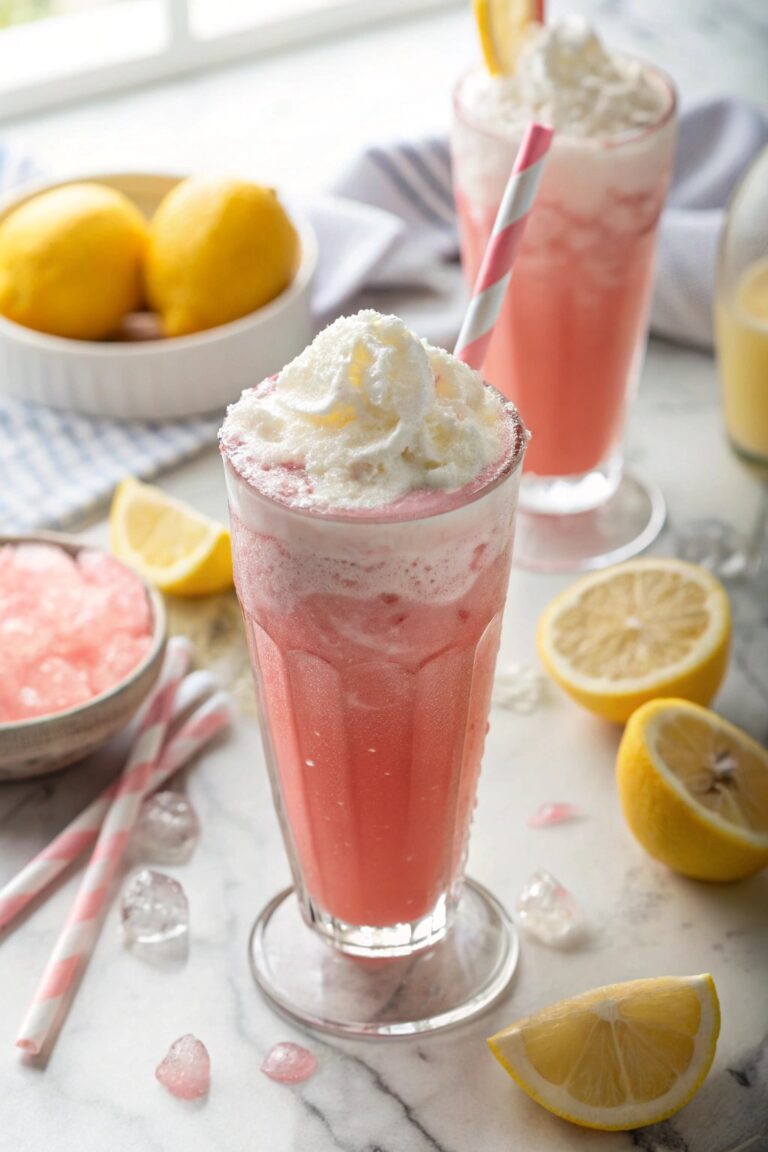 Receta de Limonada Rosa Batida: Delicia Refrescante
