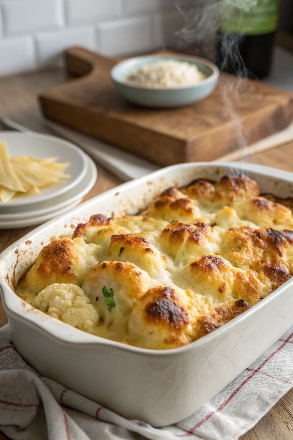 Cielo de Coliflor al Horno con Queso: Receta Definitiva