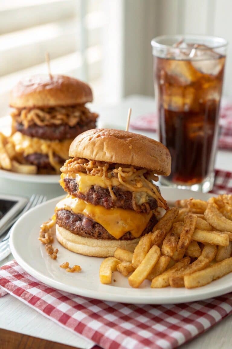 Hamburguesas Nostálgicas Deliciosas con Salsa de Baconnaise