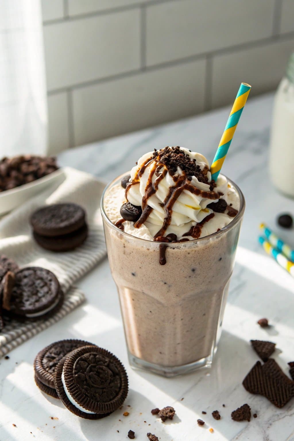 Receta Saludable y Deliciosa de Batido de Oreo
