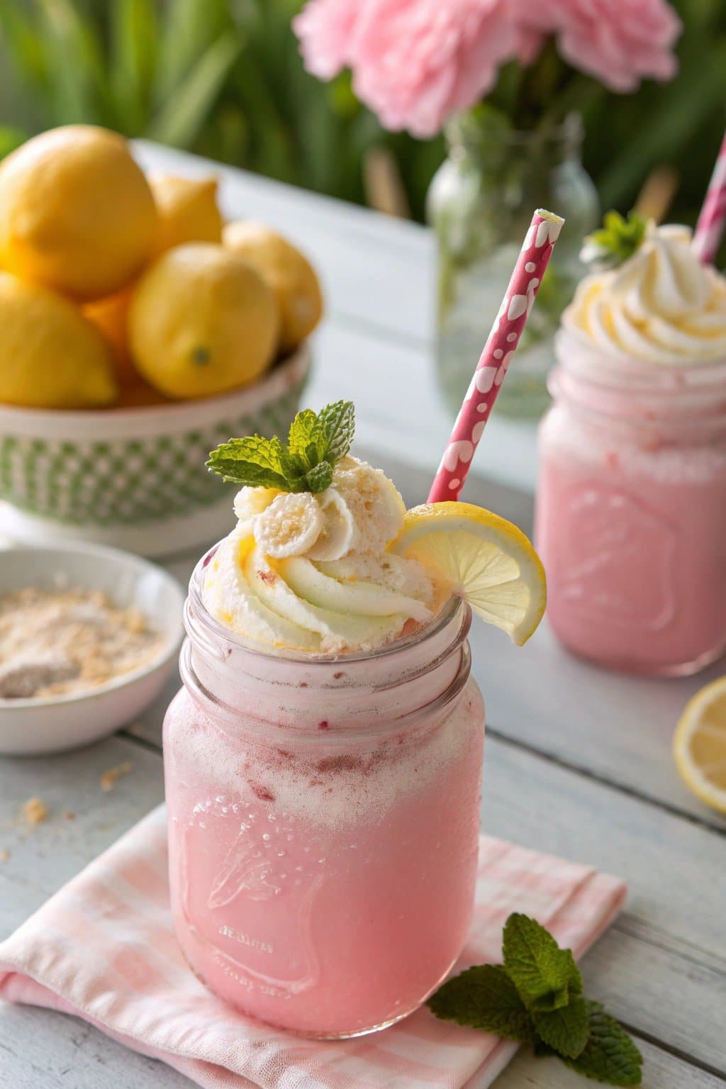 Receta de Limonada Rosa Batida: Delicia Refrescante