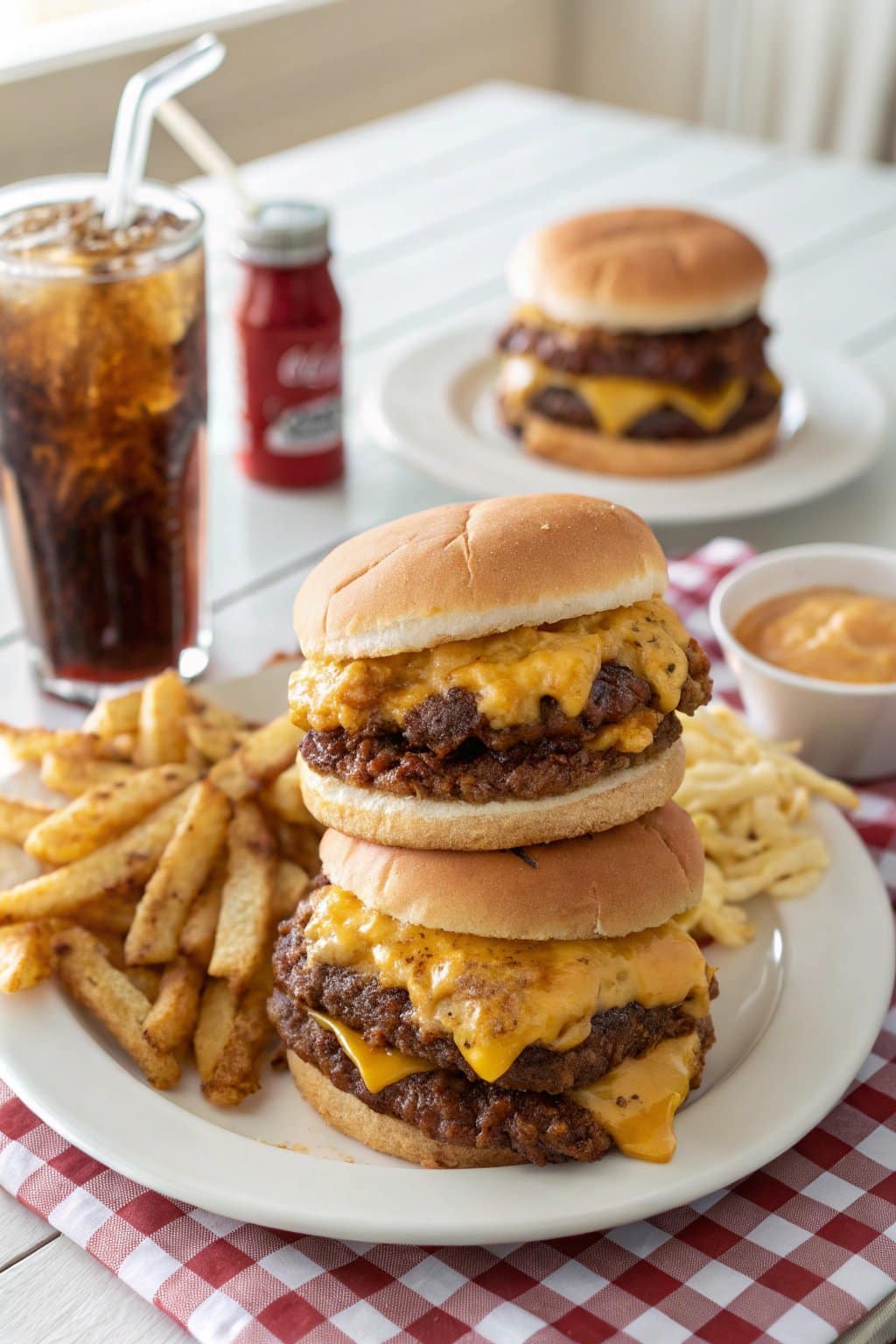 Hamburguesas Nostálgicas Deliciosas con Salsa de Baconnaise