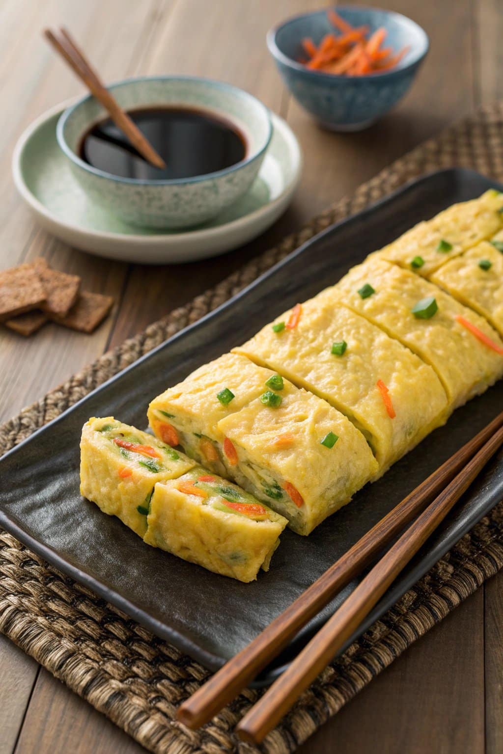 Tortilla coreana enrollada – Receta de Gyeran Mari