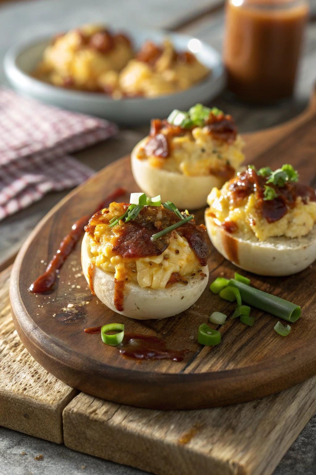 Receta de Pigshots de Desayuno Picante con Chipotle