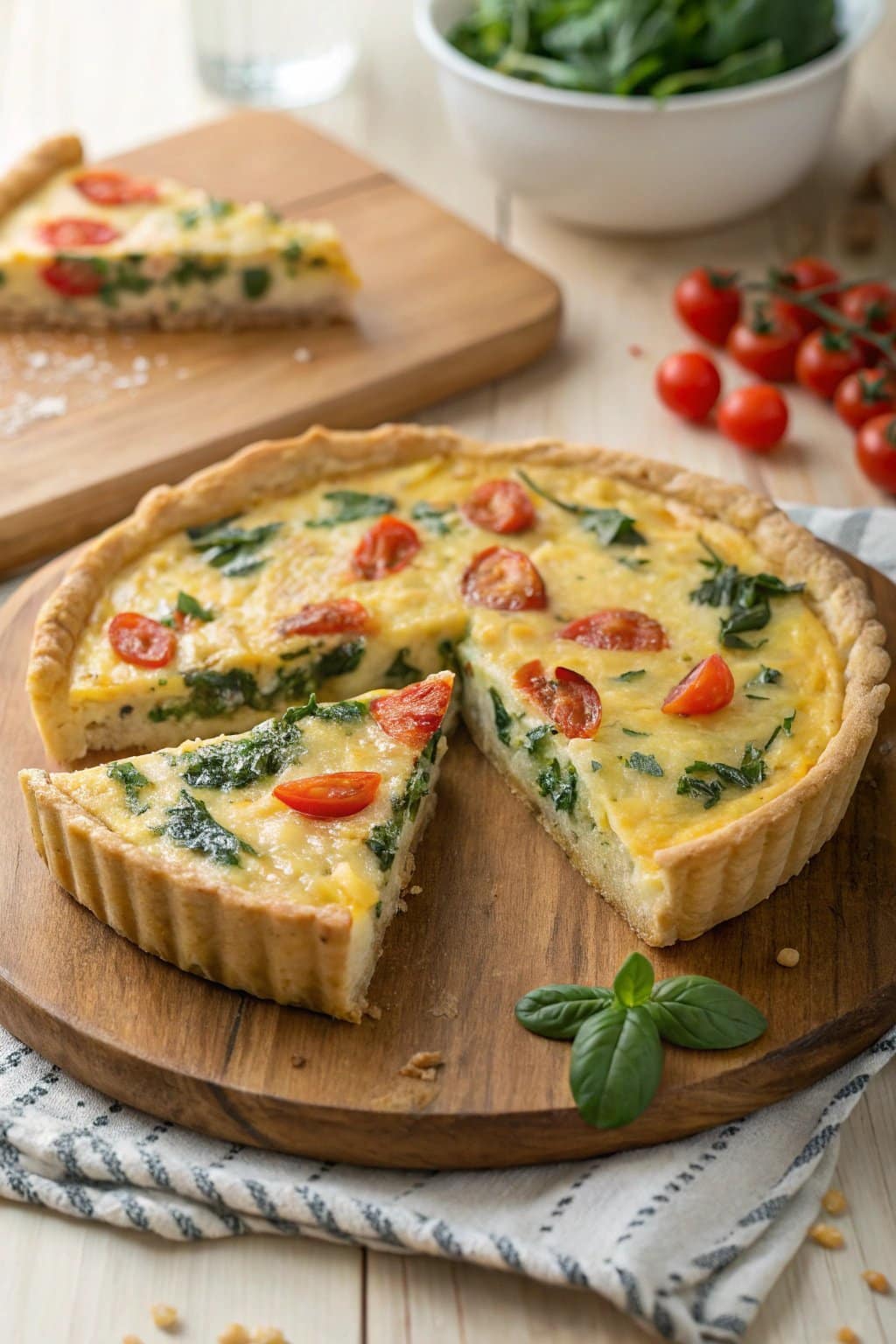 Tarta de tortilla horneada: un giro delicioso a la quiche