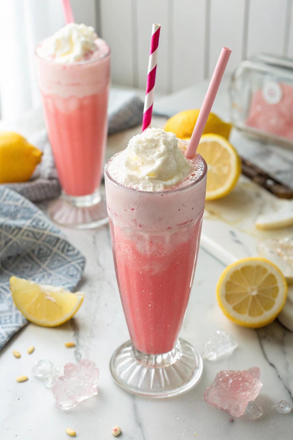 Receta de Limonada Rosa Batida: Delicia Refrescante