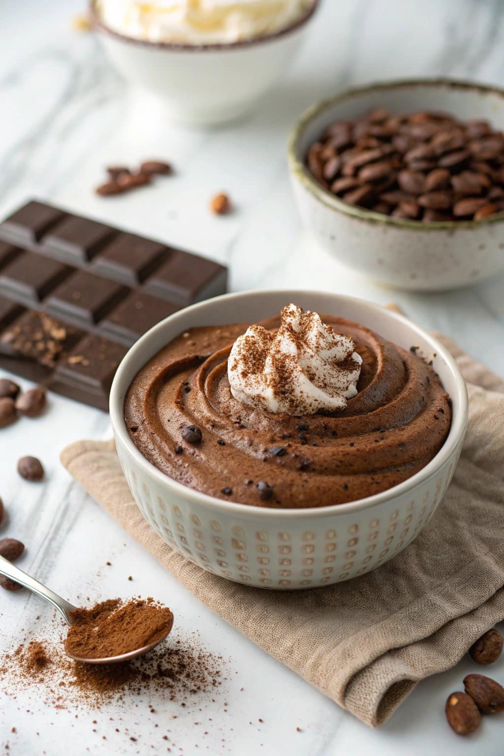 Receta de Mousse de Requesón con Chocolate