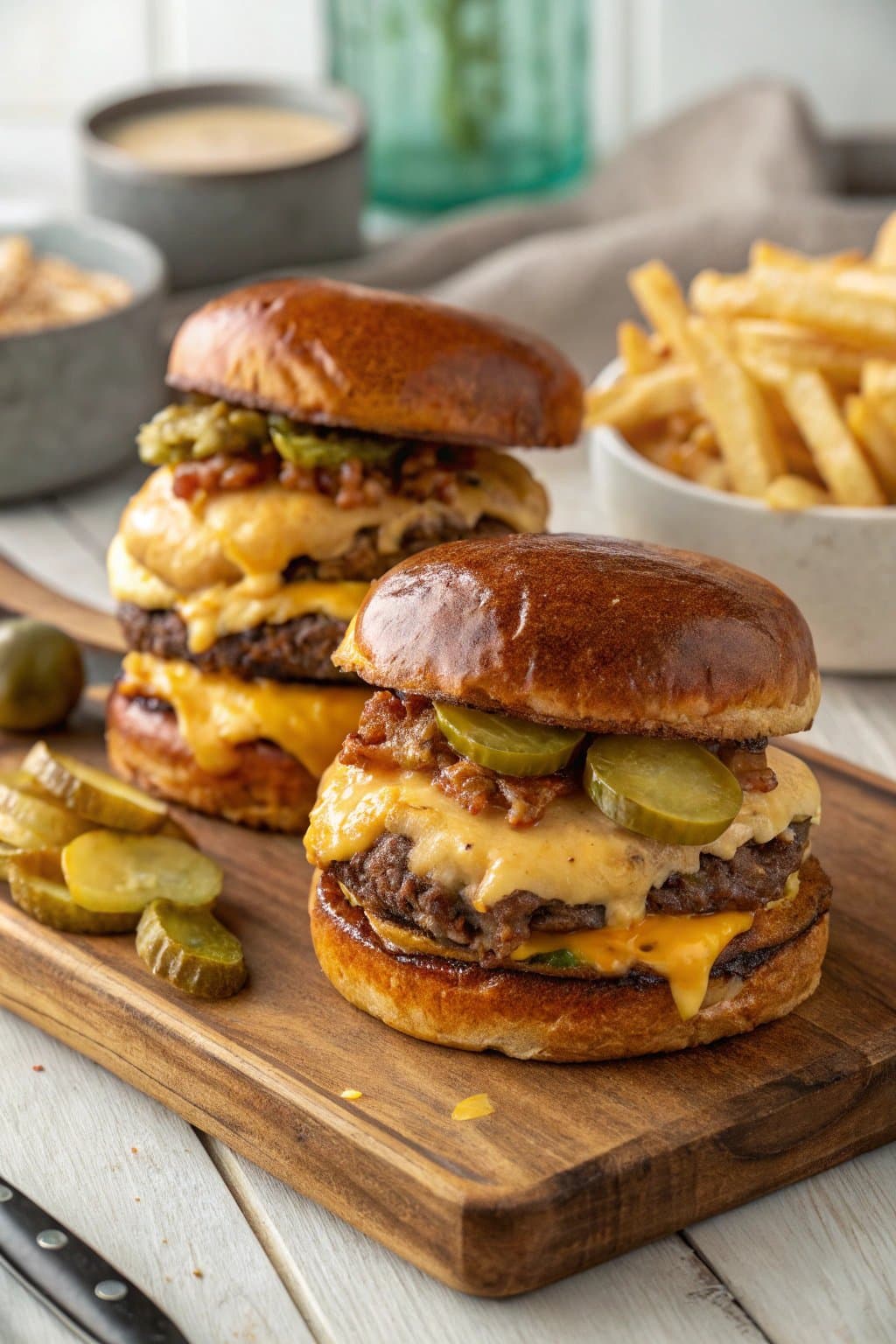 Hamburguesas Nostálgicas Deliciosas con Salsa de Baconnaise